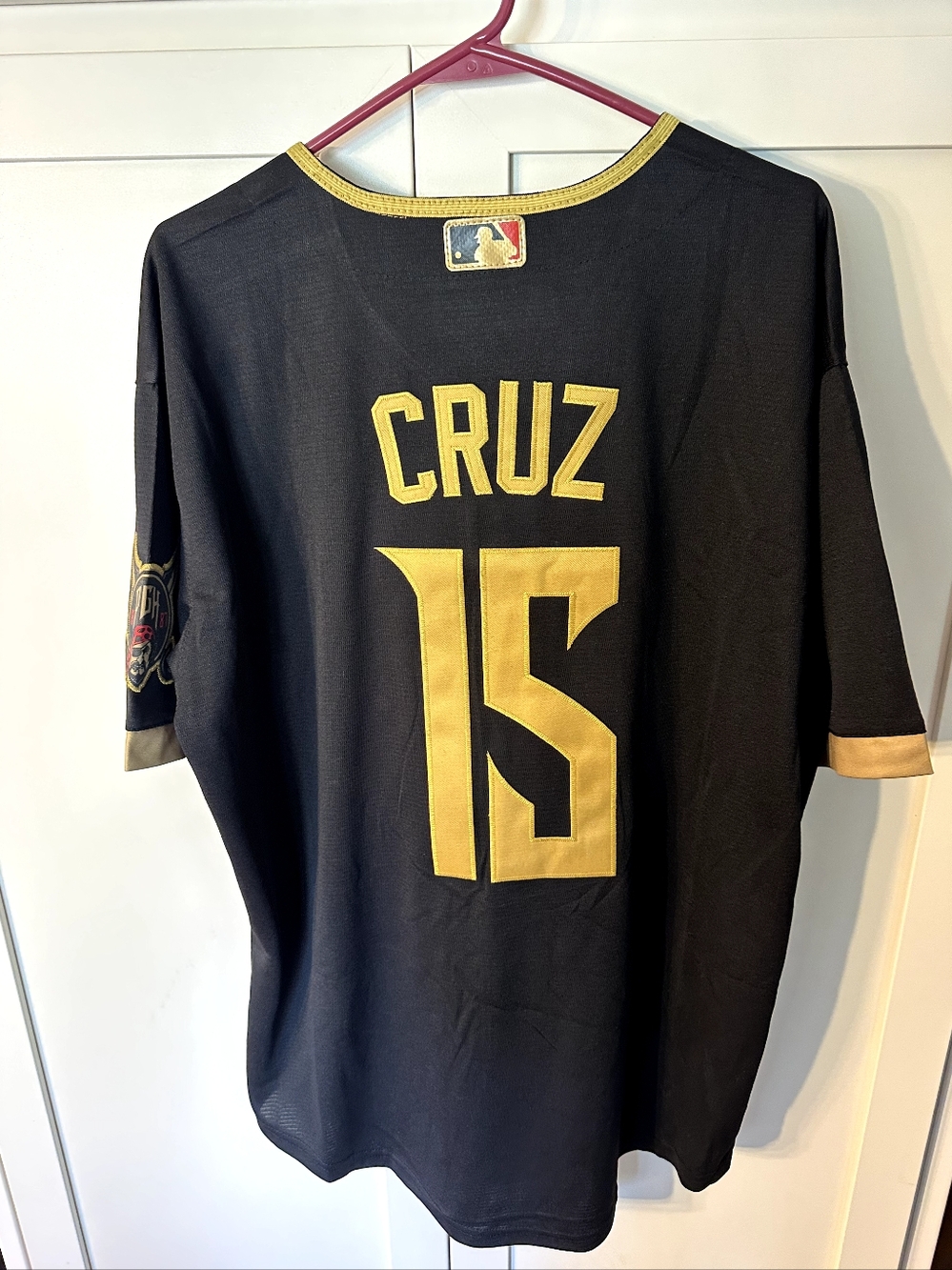 O'Neil Cruz Pittsburgh Pirates Script Stitched City Connect Jersey. 2026